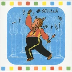 Керамическая плитка Декор Большое путешествие seville 20x20