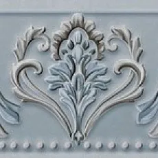 Керамическая плитка Бордюр Фару голубой обрезной 5,5x25