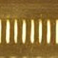 Керамическая плитка Бордюр золото 2x20