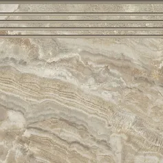 Ступени premium Марбл light Браун 29,4x60