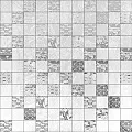 Мозаика Мозаик Веста silver 30,5x30,5