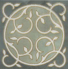 Керама Марацци Вставка Джардини лаппатированный зеленый 