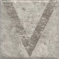 Керамическая плитка Декор kerama marazzi kmd3sta035gn Спартель 1 серый матовый 9.8x9.8