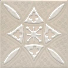 Керамическая плитка Декор kerama marazzi kmd3sta017gn Бахия 2 бежевый светлый глянцевый 9.8x9.8