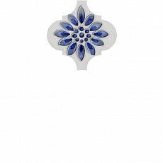 Керамическая плитка Декор Арабески Майолика 5 6,5x6,5