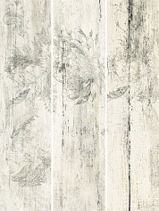 Tubadzin Timbre flower set of 3 elements бордюр серый для ванной