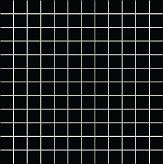 Tubadzin Black B ceramic мозаика чёрный для ванной