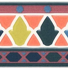 Керамическая плитка Декор Алькасар hgd\a328\16000 7,4x15