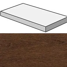 Ступени Оак Резерв Дарк Браун Угловая Левая 33x120