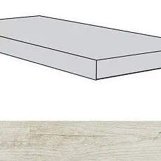 Ступени Айконик Вайт ступень угловая левая 33x160