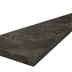 Ступени coliseumgres Канова/ canova Дарк Угловая Левая 620070002827 Черный 33x120