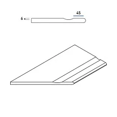 Керамогранит orobico bor.30x60 svasato round sx 30x60