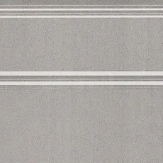 Керамическая плитка Плинтус Марсо серый обрезной 15x30