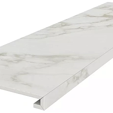Ступени kerama marazzi sg540720r\gcf клееная Монте Тиберио серый светлый матовый обрезной 33x119.5