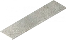 Ступени Италон Магма Сильвер угловая правая 620070002982 серый 33x120