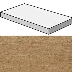 Ступени Оак Резерв Пьюр Угловая Левая 33x120