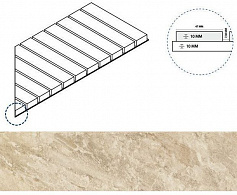 Италон РОУП РЕШЁТКА СТРИМ 10 ПР бежевый для улицы для крыльца