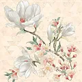 Керамическая плитка Примавера magnolia crema 70,9x75,3
