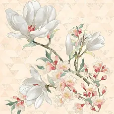 Керамическая плитка Примавера magnolia crema 70,9x75,3