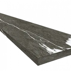 Ступени coliseumgres Микеланджело/ michelangelo Дарк Угловая Правая 620070002502 Черный 33x60