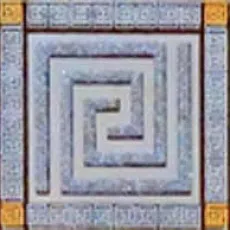 Керамическая плитка Фрейм белый 20x40