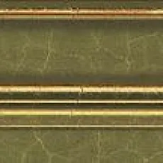 Керамическая плитка Бордюр Багет металл обрезной 5x30