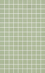 Керама Марацци Декор Левада мозаичный зеленый светлый зеленый 