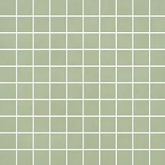 Мозаика Декор Левада мозаичный зеленый светлый 25x40