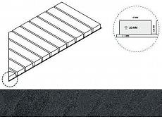 Керамогранит титанио решётка стрим 20 пр 25x60