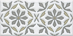 Керама Марацци Декор Клемансо орнамент STG\A618\16000 бежевый для квартиры,  для кухни, для гостиной, для прихожей, для туалета