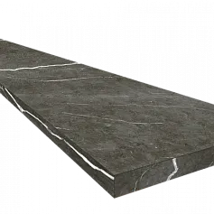 Ступени coliseumgres Микеланджело/ michelangelo Дарк Угловая Правая 620070002493 Черный 33x120