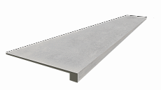 Ступени coliseumgres Астро Сильвер фронтальная 620070002471 серый 33x120