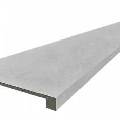 Ступени coliseumgres Астро Сильвер фронтальная 620070002471 серый 33x120