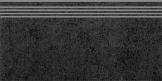 Ступени ступень фудзи черный обрезной 30x60