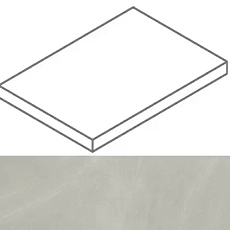 Ступени Континуум Сильвер ступ. угл.лев 33x120