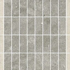 Мозаика Италон Аура/ aura Стоун Грэй Стритс 620110000256 Серый 28.3x29