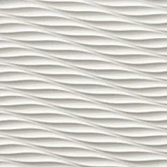 Керамическая плитка 3d Твист  Вайт Матт  80 40x80