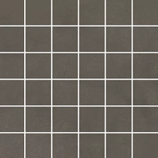 Керамическая плитка Декор kerama marazzi dd6418\mm Про Чементо мозаичный коричневый темный матовый 30x30