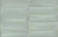 Мозаика atlas concorde Форте Дей Марми Рок Аква Брик Мадреперла 600010001811 зеленый 7.5x30