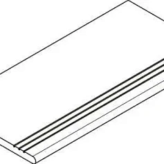 Ступени Италон Магма Фог закругленная Грип 620090001392 серый 30x60