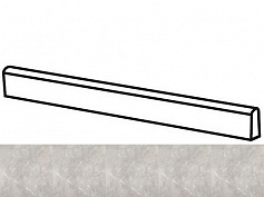 ColiseumGres Impero Tiberio Battiscopa серый 