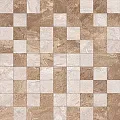 Мозаика Поларис коричневый+бежевый 30x30