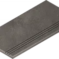 Ступени black gradino round grip 30x60 sx 30x60