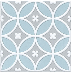 Керама Марацци Декор Мурано NT\B181\17000 голубой для ванной, для кухни