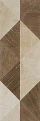 Serra Filigran Relief Decor Beige&Brown Matt коричневый 