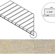 Керамогранит сэнд решётка стрим 20 лев 25x60
