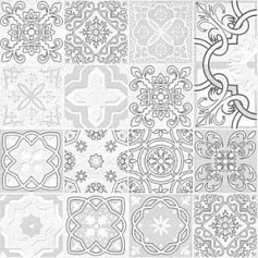 Керамическая плитка Троффи rigel серый 20x40