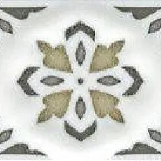 Керамическая плитка Бордюр Клемансо орнамент stg\a621\17000 3,1x15