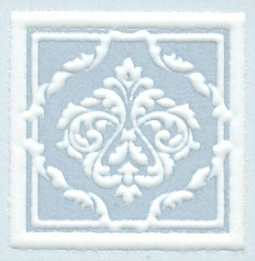 Керама Марацци Вставка Петергоф голубой голубой для ванной