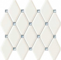 Tubadzin Abisso white мозаика белый для ванной